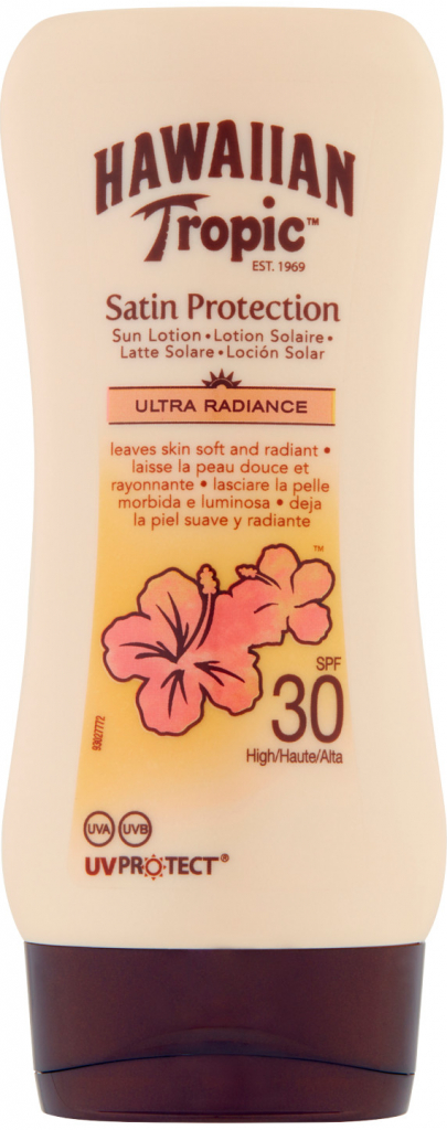 Hawaiian Tropic Satin Protection mléko na opalování SPF30 180 ml