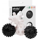 AKUKU Edukační senzorické balónky v krabičce černá bílá – Hledejceny.cz