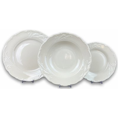 Moritz Zdekauer Talířová souprava Liana slonová kost 18 ks – Hledejceny.cz