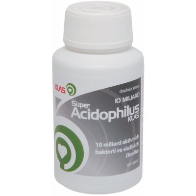 Klas Super Acidophilus 10 miliard laktobacily 40 tablet – Zboží Mobilmania