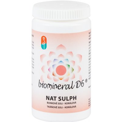Biomineral D6 NAT SULPH tkáňové soli KORÁLOVÁ 180 tablet – Hledejceny.cz