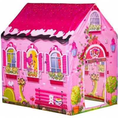 ECOTOYS Dětský stan na hraní s tunelem Domeček – Sleviste.cz