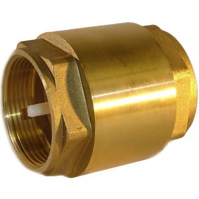 Aquaking Zpětný ventil mosazný 3/4“ 2 x závit – Hledejceny.cz