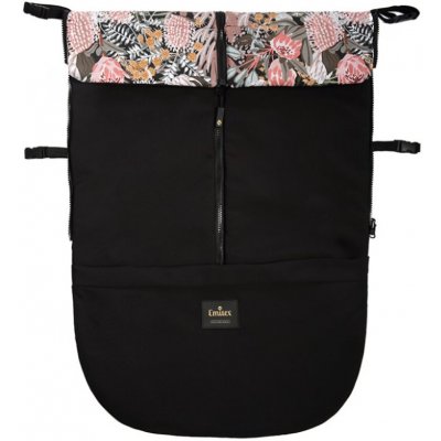 ZIBIE Jarní/Podzimní nepadací deka Black + Poppy – Sleviste.cz