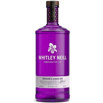 Whitley Gin Neill Rhubarb Ginger 43% 1 l (holá lahev) – Zboží Dáma