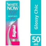 Signal White Now Glossy Chic bělicí zubní pasta s okamžitým účinkem 50 ml – Hledejceny.cz