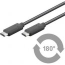 usb kabel Sandberg 136-09 USB-C samec - USB-C 3.1 samec Gen.2, 2m, černý