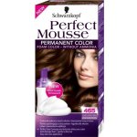 Schwarzkopf Perfect Mousse Permanent Color barva na vlasy 465 čokoládově hnědý – Zboží Mobilmania
