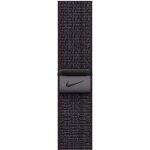 Apple Watch 45mm Nike sportovní provlékací řemínek černo-modrý MUJX3ZM/A – Zboží Mobilmania