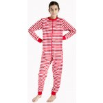 Dětský overal červeno bílé proužky – Zboží Dáma