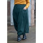 Italy fashion manšestrová sukně BĚTKA tmavě modrá – Zboží Dáma