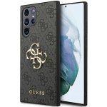 Pouzdro GUESS Samsung Galaxy S22 Ultra, šedé – Sleviste.cz