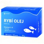 Rybí olej 50+10 kapslí – Hledejceny.cz