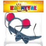 Sada myš s ocasem čelenkou a motýlkem 810990 – Sleviste.cz