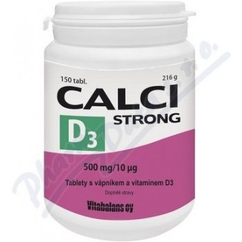 Vitabalans Calci Strong + vit.D3 150 tablet