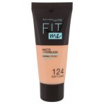 Maybelline Fit Me! Matte + Poreless 124 Soft Sand 30 ml – Hledejceny.cz