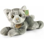 Eco- Friendly Rappa kočka šedá ležící 30 cm – Zboží Dáma