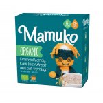Mamuko Dětská bio kaše drcená zelená pohanka, ječmen, oves 200 g – Zboží Dáma