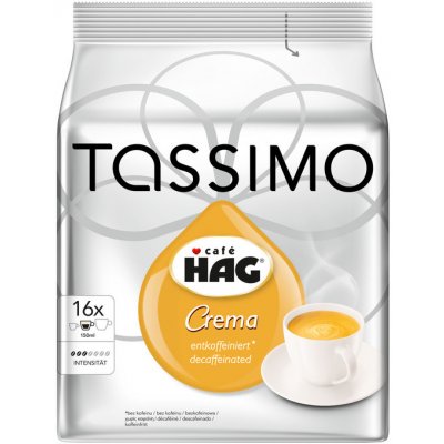 Tassimo Kaffee HAG Crema 16 ks od 135 Kč - Heureka.cz