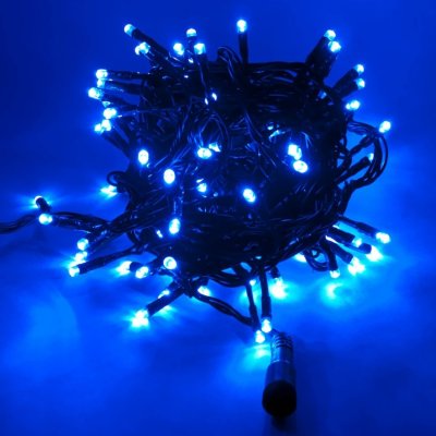DecoLED DecoLED LED osvětlení vánoční venkovní 4 m 32 modrých diod – Zboží Dáma