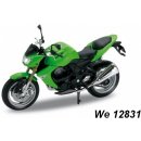 Model Welly Motocykl Kawasaki Z1000 model zelená 1:18