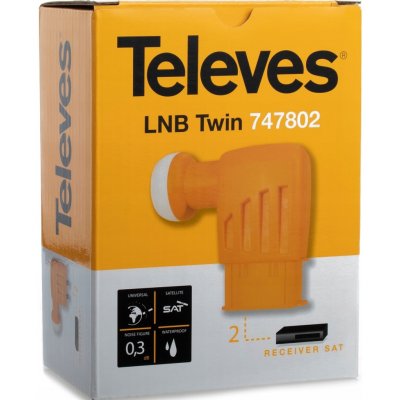 Televes Quatro LNB 0,3dB LTE Ready – Zboží Živě