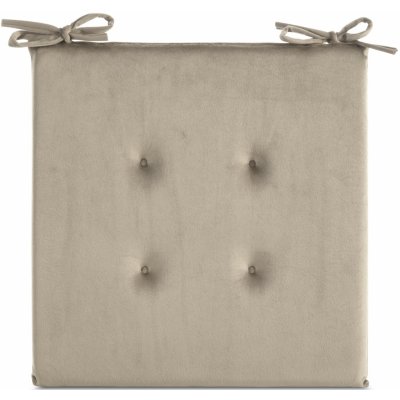 Eurofirany Gaja BÉŽOVÁ 40 x 40 x 3 cm – Zboží Dáma