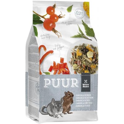 PUUR Chinchilla & degu Činčila osmák 0,5 kg – Zboží Mobilmania