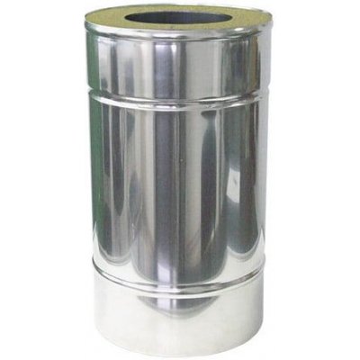 Bokra Komínová roura 0,5m 150mm IZOL 50 – Hledejceny.cz