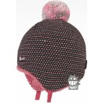 Dráče dětská čepice pletená laponka Elsa starorůžová – Zboží Dáma