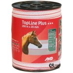 Páska pro elektrický ohradník TOPLINE PLUS 20MM Žlutá Oranžová – Zboží Dáma