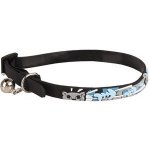 Flamingo obojek zdobený pro kočky Basic s rolničkou 10 mm x 20 - 32 cm – Zboží Dáma