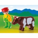 Playmobil 6972 Farmář s krávou