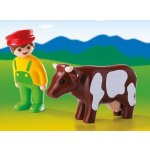 Playmobil 6972 Farmář s krávou – Zboží Živě