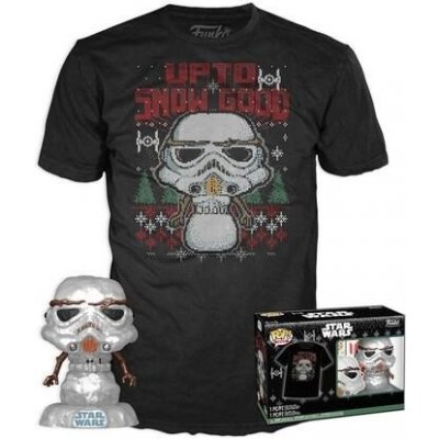 Funko Pop! & Tee Box Star Wars Holiday Stormtrooper MT M – Zboží Mobilmania