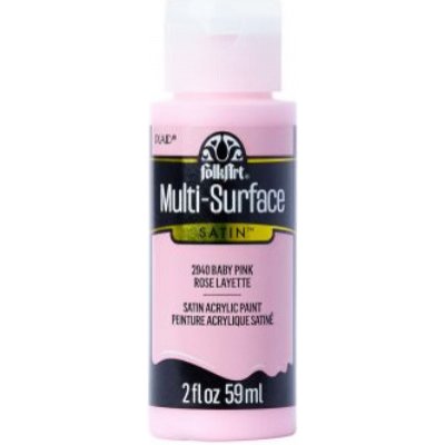FolkArt Multi-Surface acrylic paint 59 ml baby pink – Zboží Dáma