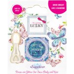 EP line LUKKY Třpytky s aplikátorem na obličej tělo a vlasy 4g Modré – Zboží Mobilmania