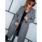 Dámský kabát šedo-černá – Hledejceny.cz