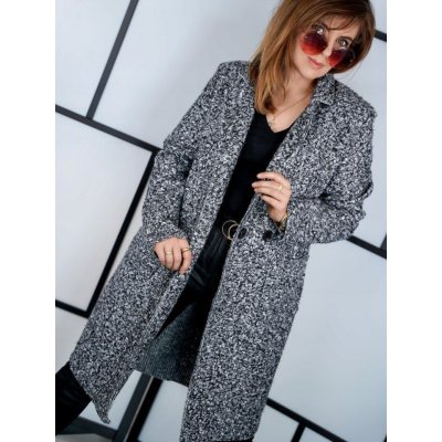 Dámský kabát šedo-černá – Hledejceny.cz