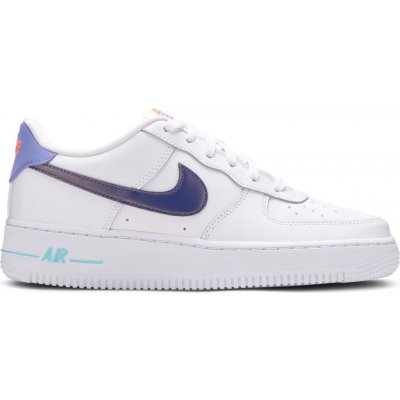 Nike Air Force 1 Low LV8 white dark purple – Hledejceny.cz