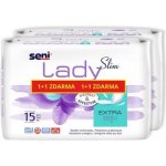 Seni Lady Slim Extra inkontinenční vložky pro ženy 1+1 2 x 15 ks – Hledejceny.cz