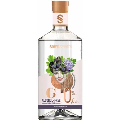 Sober Spirits GIN Nealkoholický 0,0% 0,5 l (holá láhev) – Sleviste.cz