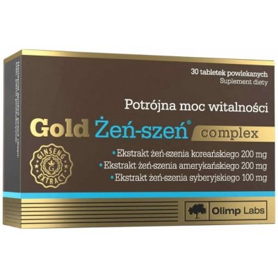 Olimp Gold Ginseng Complex 30 tablet – Hledejceny.cz