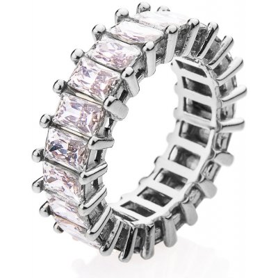 Franco Bene Stříbrný Crystal prsten bílý 1982 – Zboží Dáma