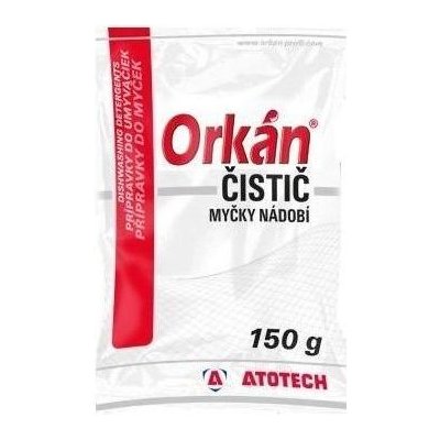 Orkán práškový čistič myčky 150 g – Hledejceny.cz