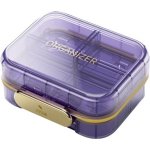 Ofidus 7denní pouzdro na pilulky 2vrstvé odnímatelné přenosné pouzdro na pilulky silikonové – Sleviste.cz