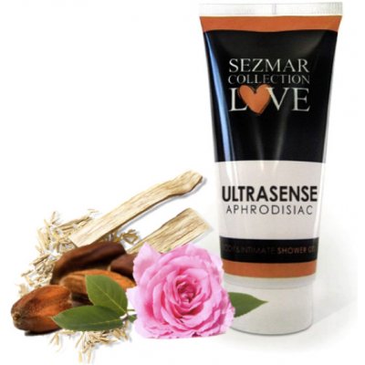 Hristina Přírodní intimní sprchový gel s afrodiziaky ultrasense 200 ml – Zboží Dáma