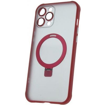 Pouzdro CPA Silikonové TPU Mag Ring iPhone 12 Pro Max červené