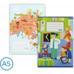 Notes Školní sešit A5 čtverečkovaný 5110 – Hledejceny.cz