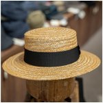 Carlsbad Hat Co. Letní slaměný boater klobouk – Zboží Dáma